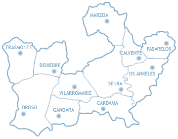 mapa parroquias
